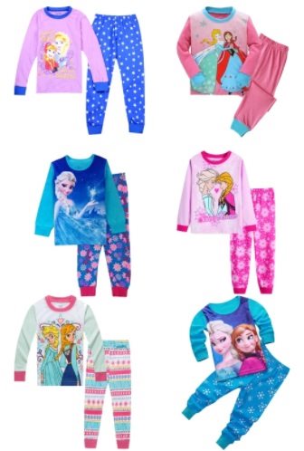 פיגמה ארוכה הדפס פרוזן אנה ואלזה