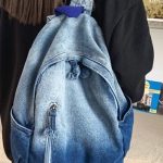 תיק גב ג'ינס כחול