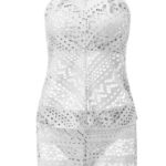 בגד ים רשת לבן