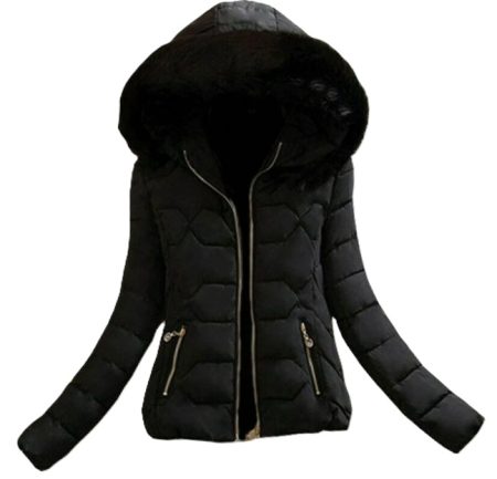 מעיל שחור לנשים