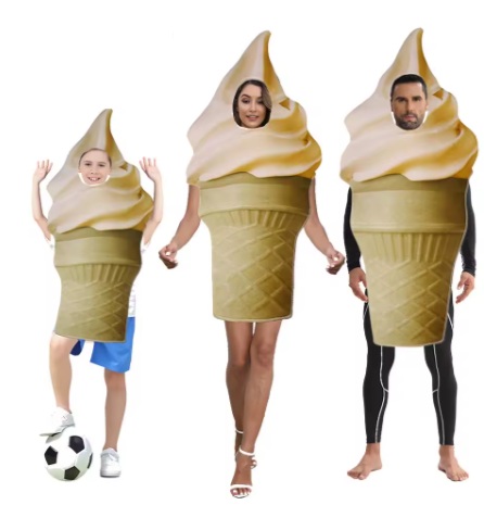תחפושת גלידה בגביע