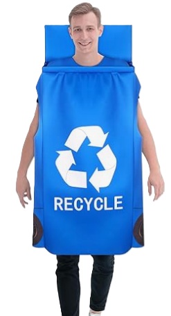 תחפושת פח מיחזור